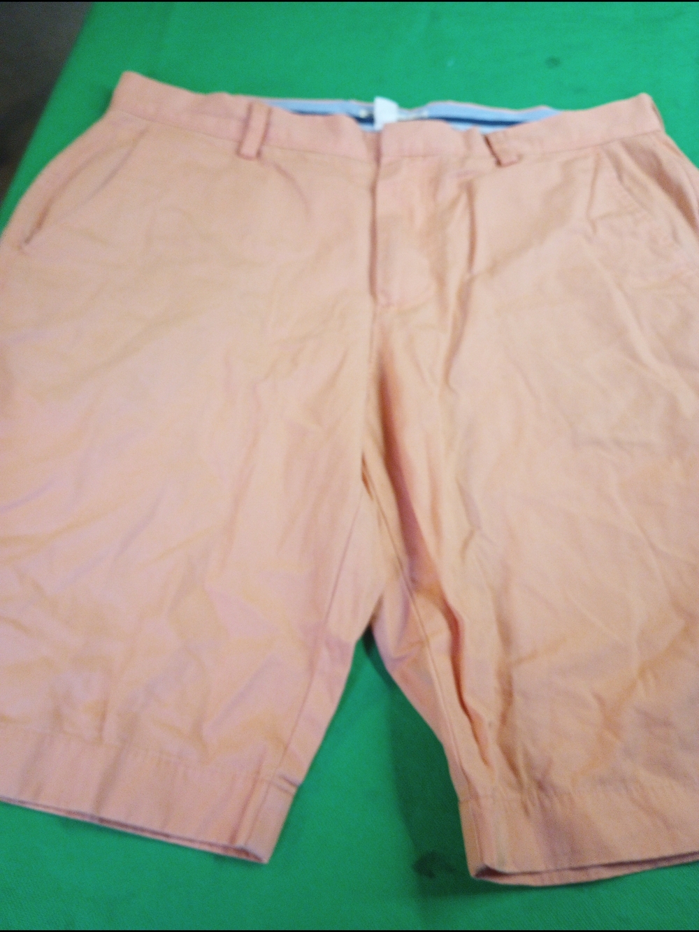 J. Crew Men's Coral Casual Shorts  Size 34 Classic Summer Chino